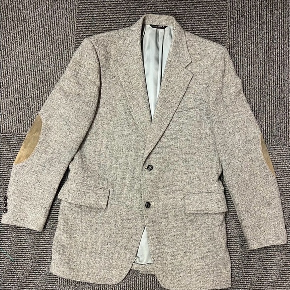 Woolrich Other - Men's Vintage Woolrich tan Blazer with Elbow Patches size Large